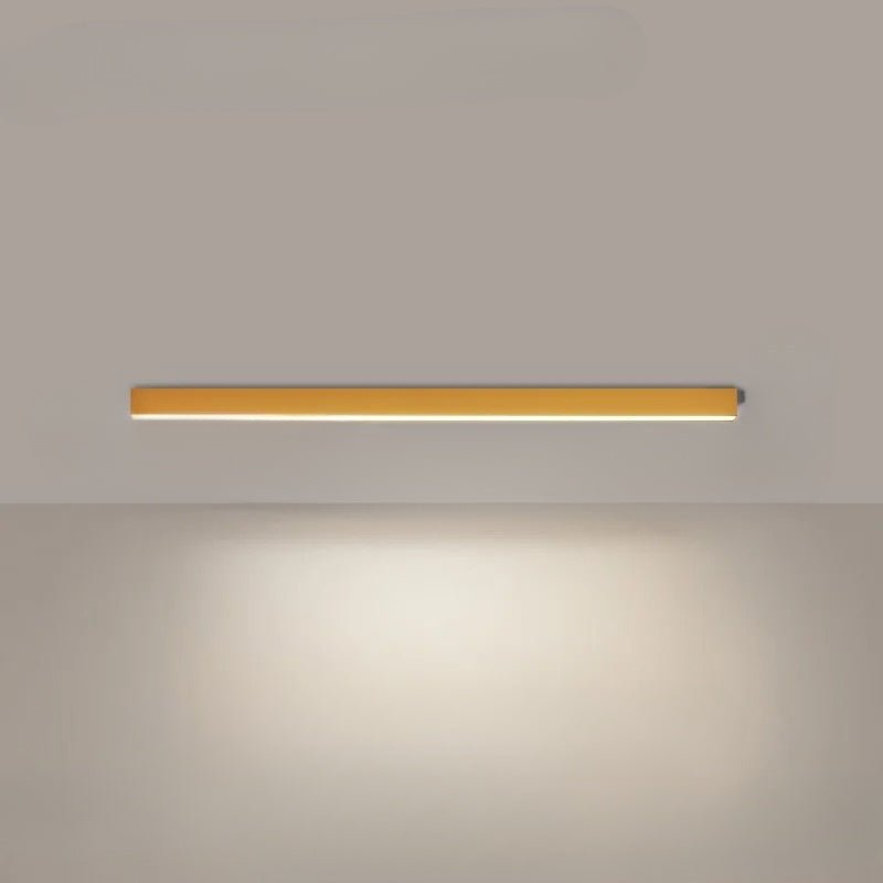 Minimalistisk modern linjär LED-taklampa