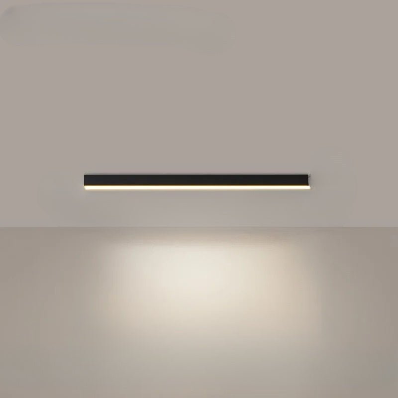 Minimalistisk modern linjär LED-taklampa