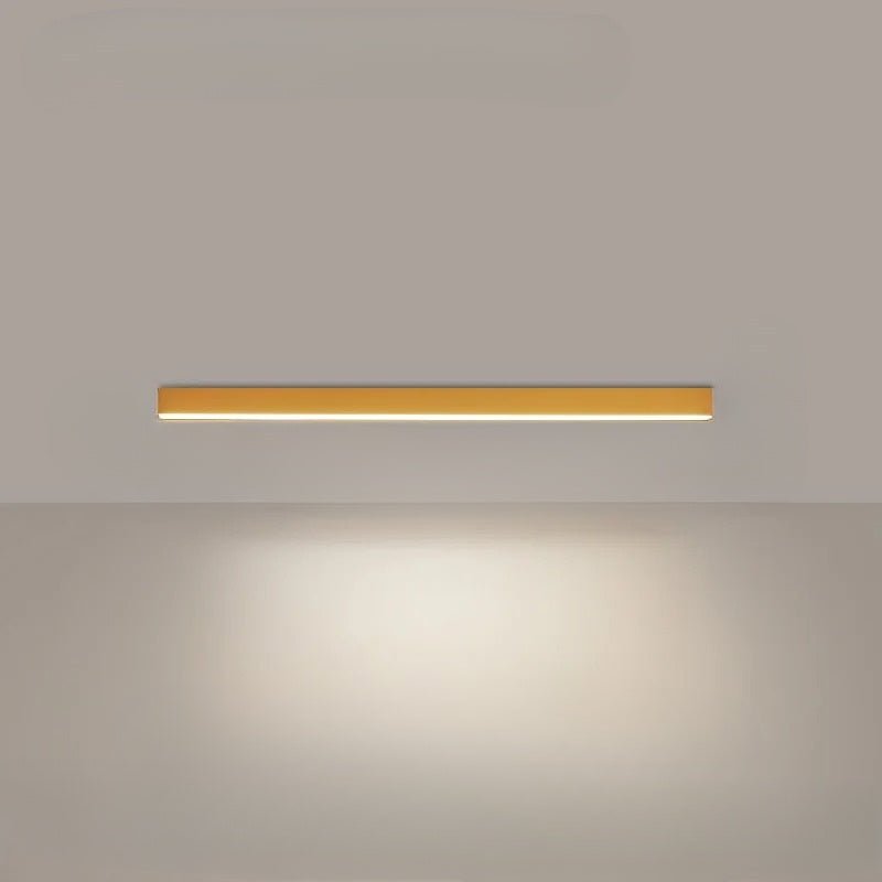 Minimalistisk modern linjär LED-taklampa