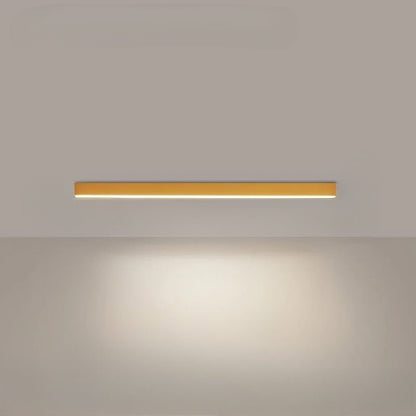 Minimalistisk modern linjär LED-taklampa