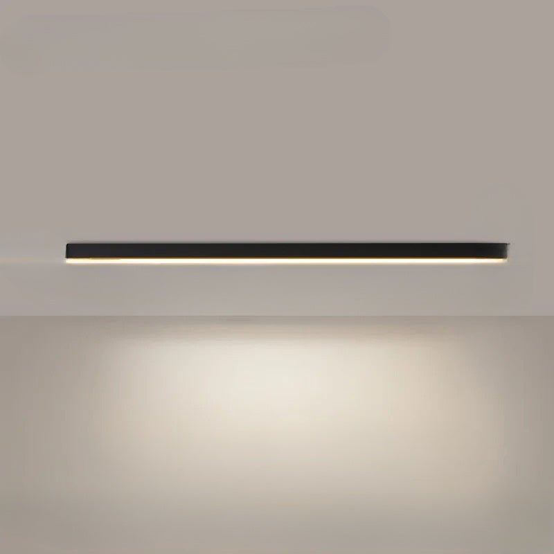 Minimalistisk modern linjär LED-taklampa