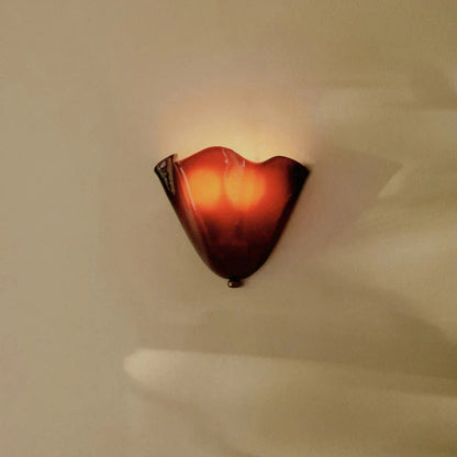 Art Deco Vintage Shell Inspirerad LED-vägglampa