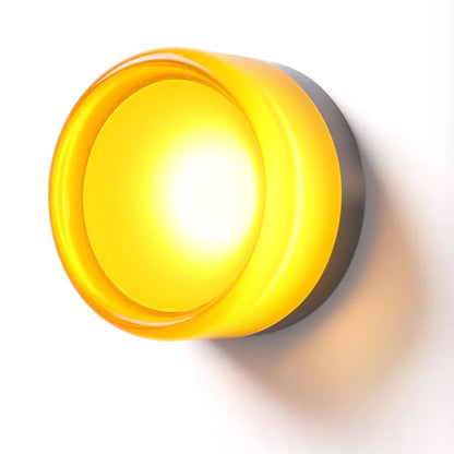 Scadinavian minimalistisk rund LED-vägglampa