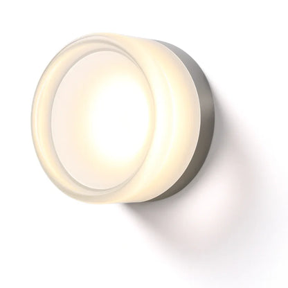 Scadinavian minimalistisk rund LED-vägglampa