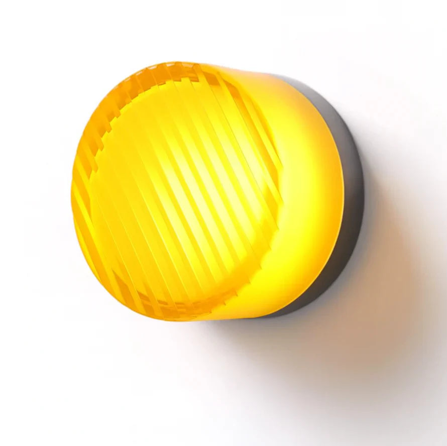 Scadinavian minimalistisk rund LED-vägglampa