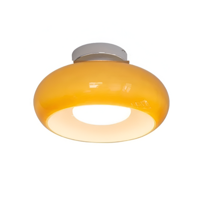 Art Deco samtida rund taklampa