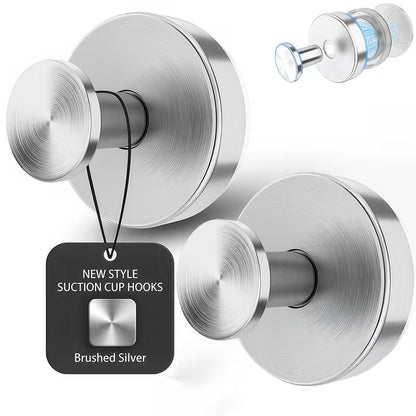 Duschkrokar – Vrid och lås utan borrning, 2-pack 