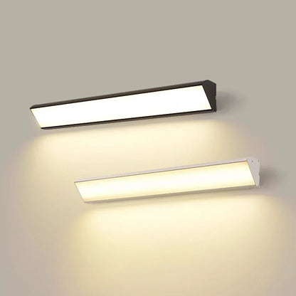 Modern minimalistisk LED-linjär utomhusvägglampa