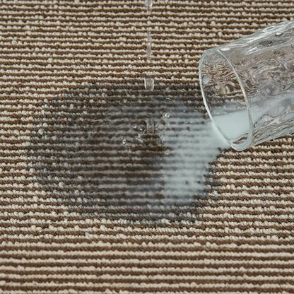 Stickad köksmatta i två färger