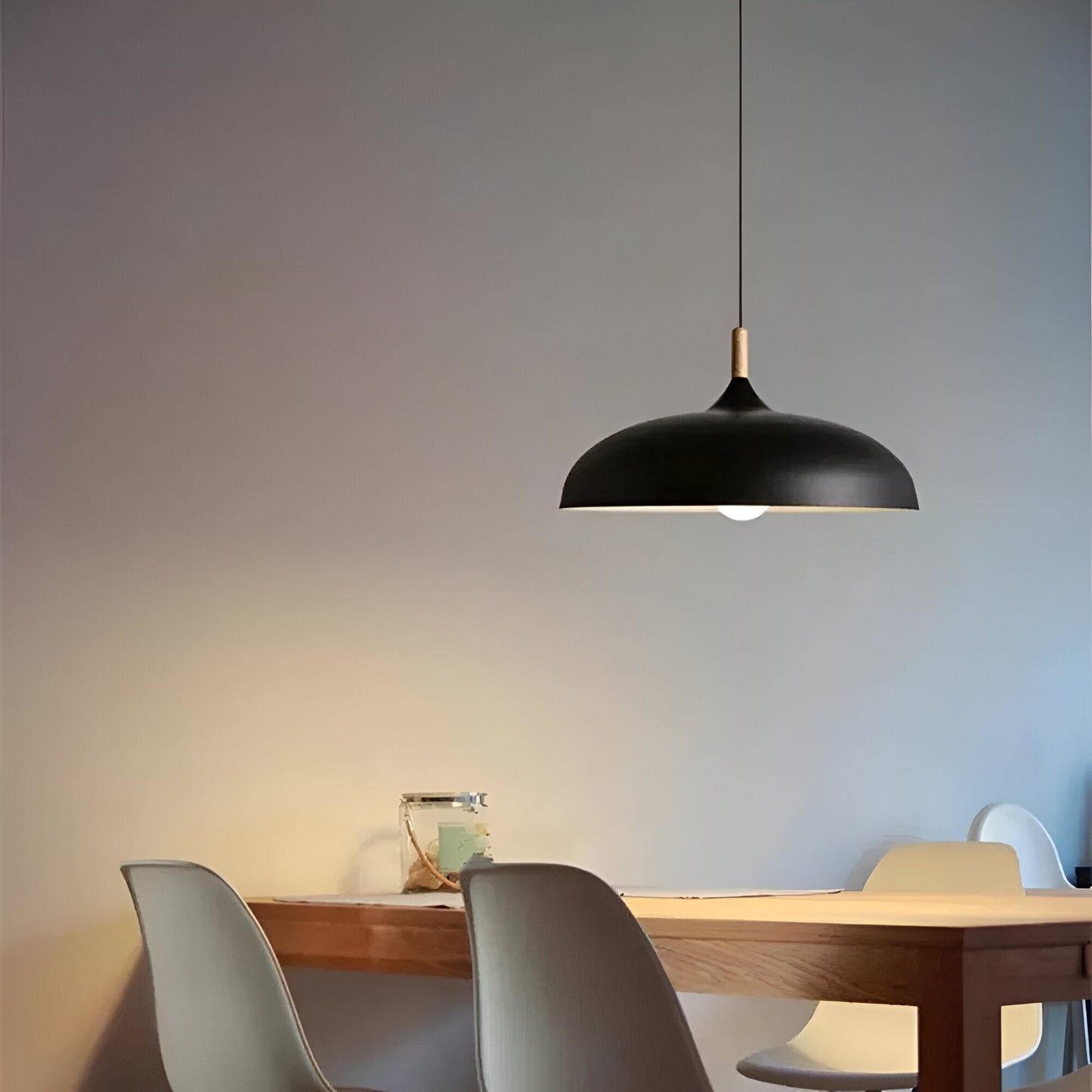 Skandinavisk modern LED-pendellampa