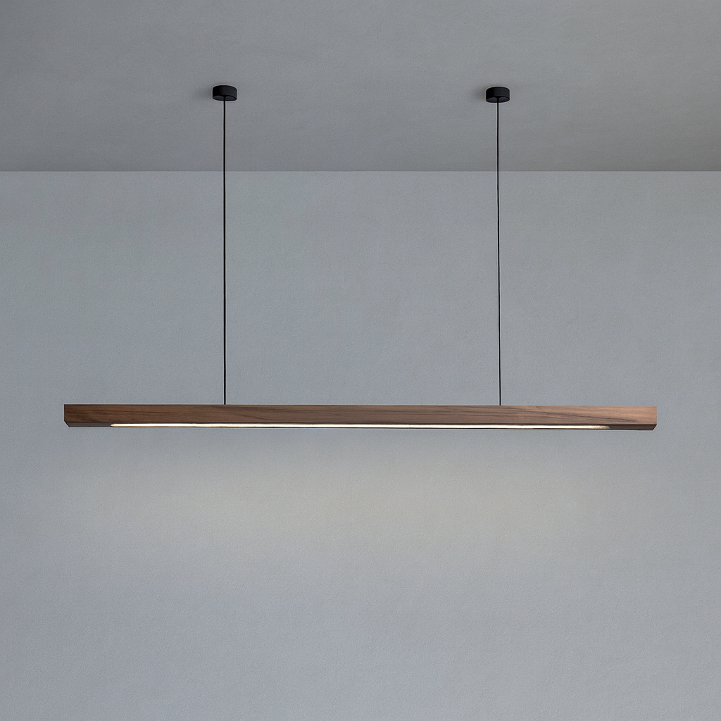 Minimalistisk samtida modern LED-pendellampa