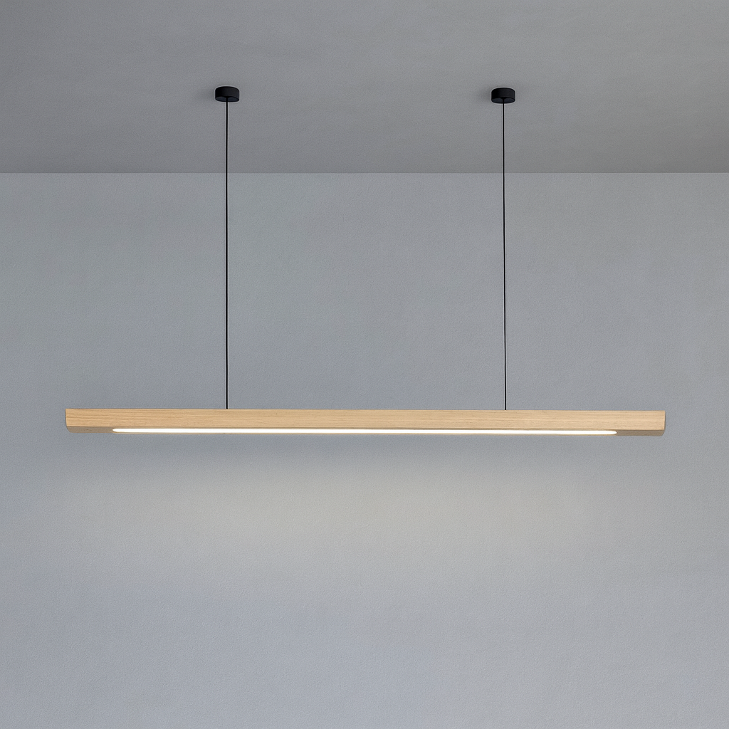 Minimalistisk samtida modern LED-pendellampa