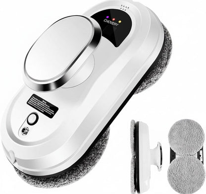 Automatisk fönsterputsrobot med mikrofiberduk och fjärrkontroll