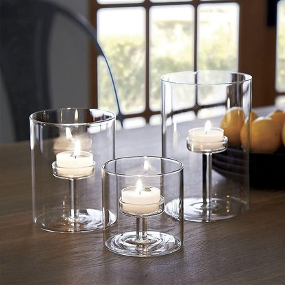 Orkan värmeljushållare i glas 1