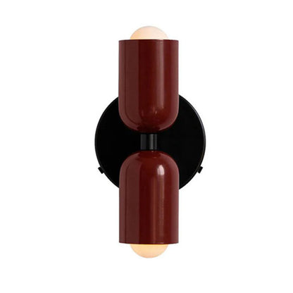 Skandinavisk stil vägglampa med dubbla lampor